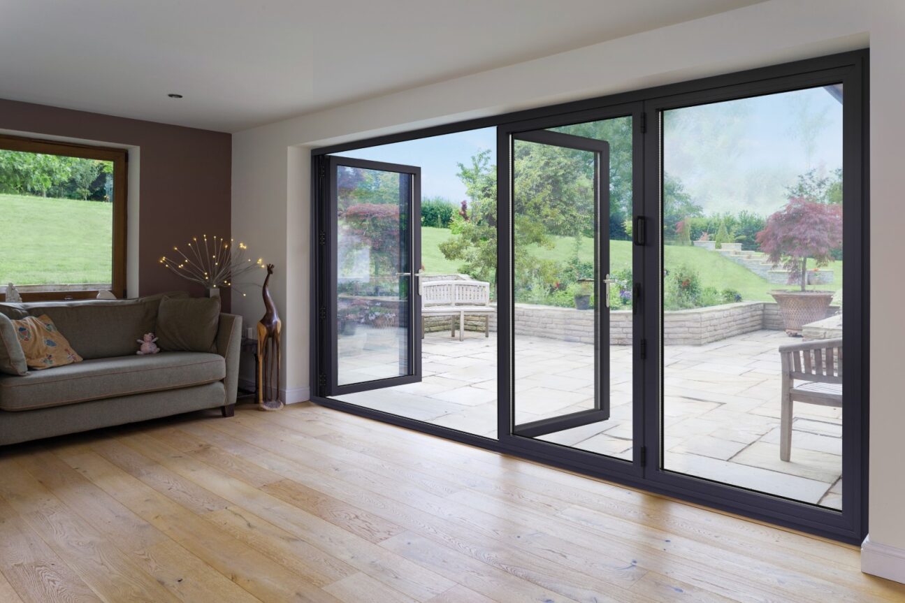 aluminium bifold door