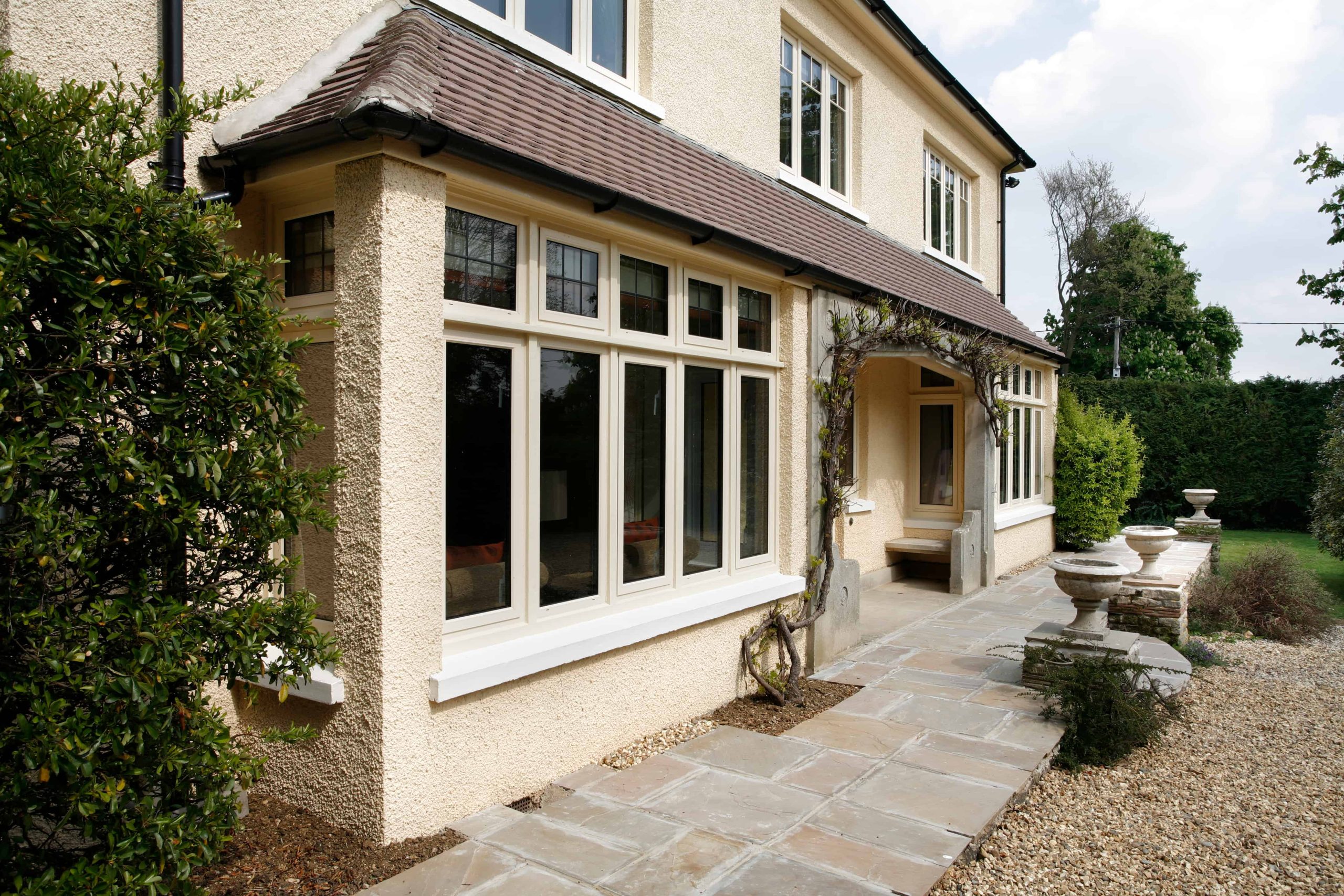 uPVC windows house