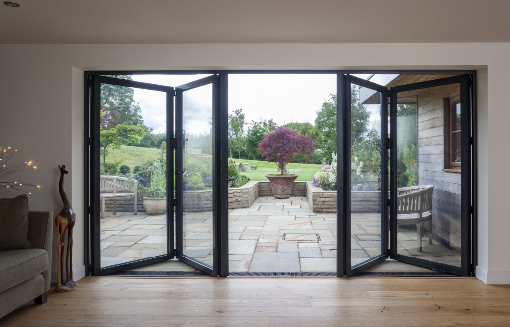 aluminium bifold doors Worcestershire